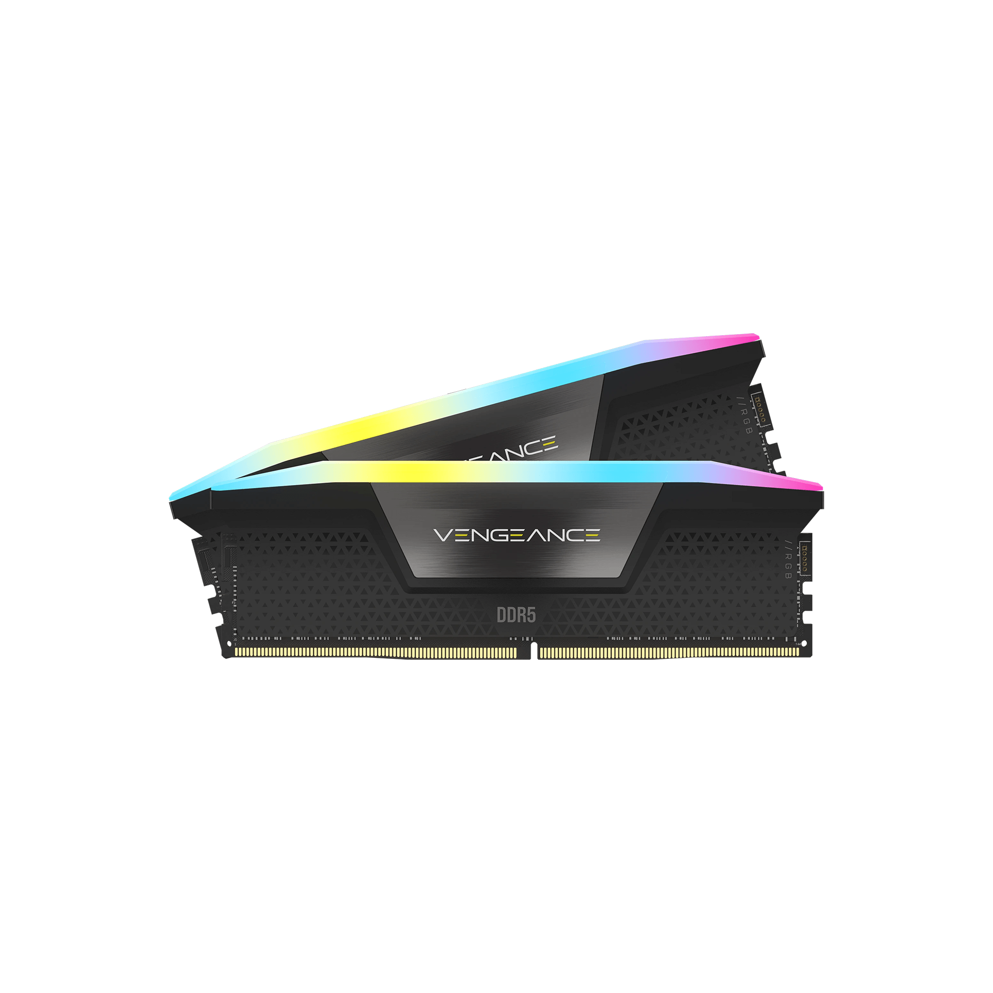 Corsair Vengeance RGB 32GB (2x16GB) DDR5 DRAM 5200MHz C40 Memory Kit (Black)
