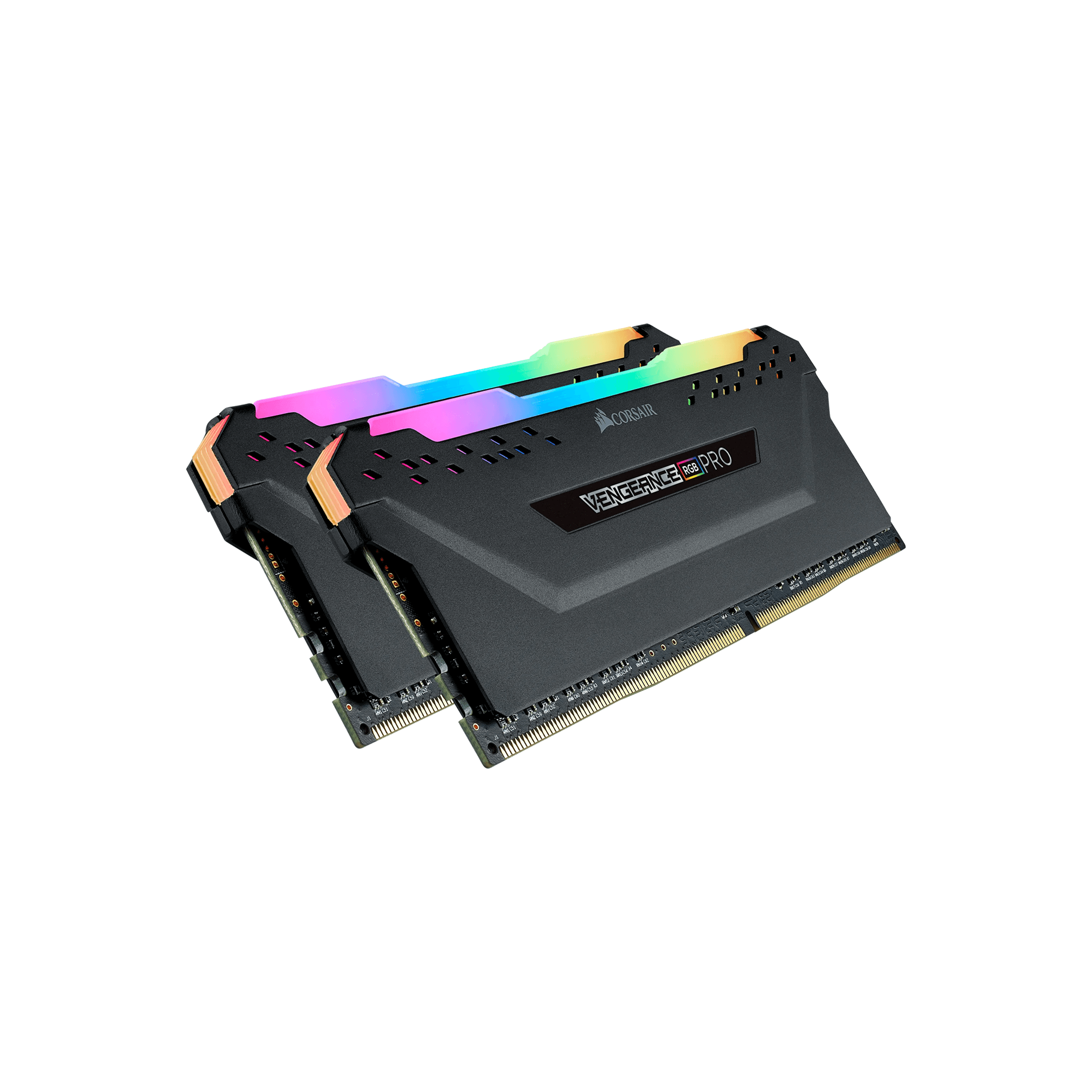 Corsair Vengeance RGB PRO 32GB (2 x 16GB) DDR4 DRAM 3200MHz C16 Memory Kit (Black)