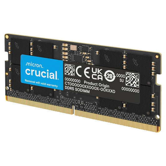 Crucial 96GB(48*2) DDR5 RAM, 5600MHz Laptop Memory, SODIMM 262-Pin