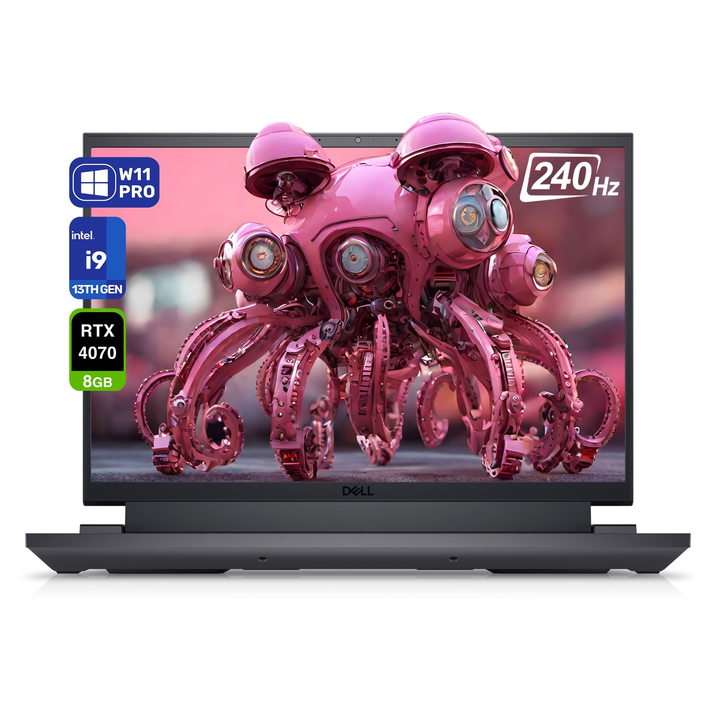 Dell G16 7630 Gaming Laptop, i9-13900HX, 16" QHD, RTX 4070, W11 Pro (Used-Like New)