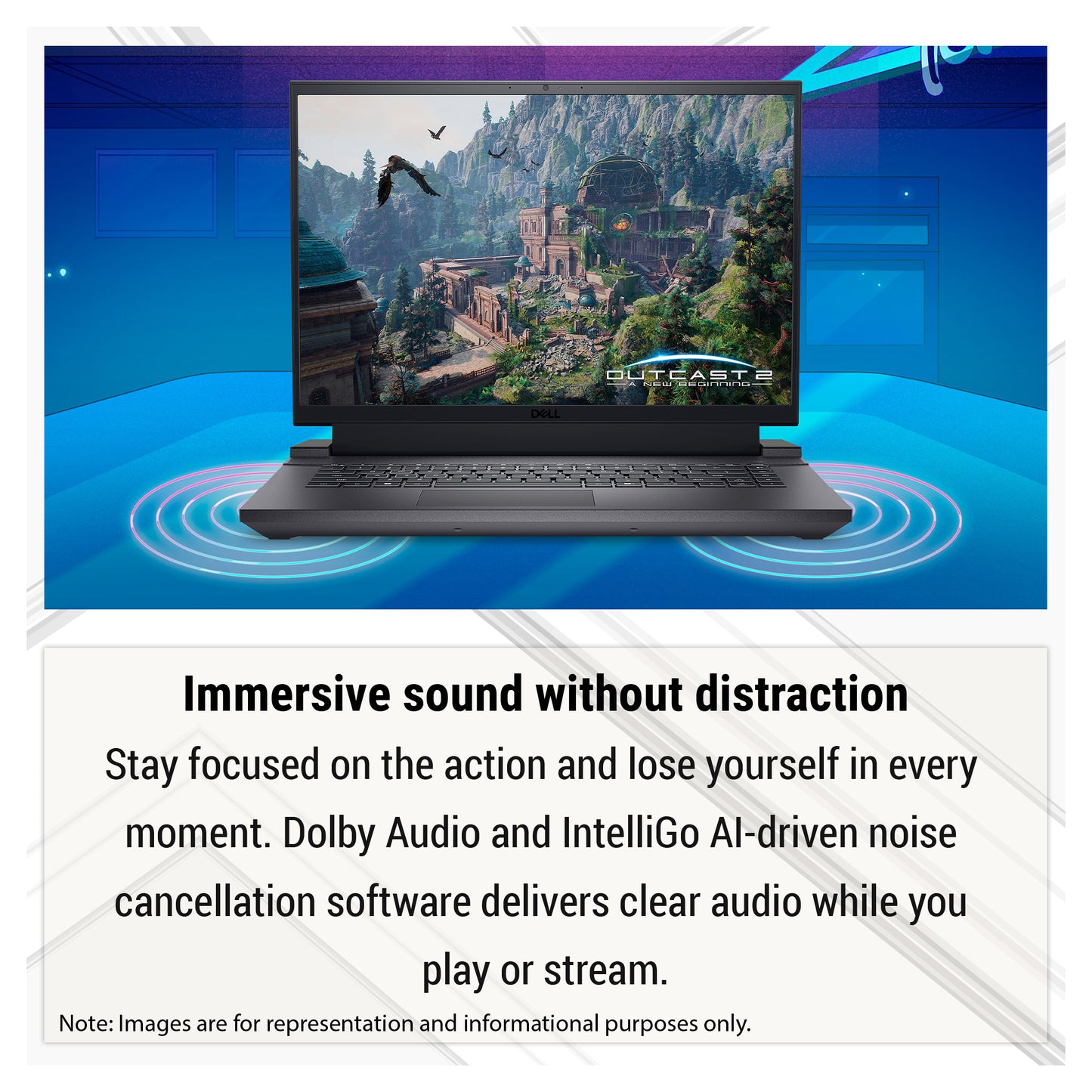 Dell G16 7630 Gaming Laptop, i9-13900HX, 16" QHD, RTX 4070, W11 Pro (Used-Like New)