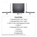 Dell G16 7630 Gaming Laptop, i9-13900HX, 16" QHD, RTX4070, W11 Pro (Used-Like New)