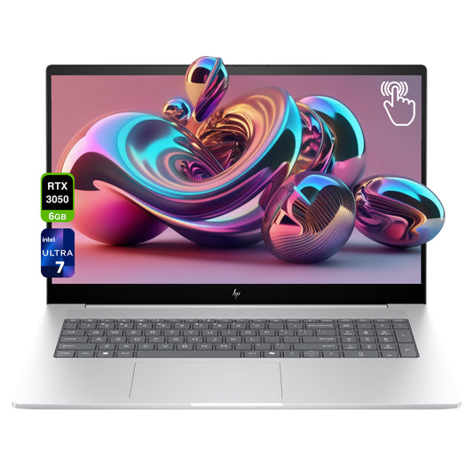 HP Envy Laptop, Ultra 7-155U, 17.3" FHD Touchscreen (1920x1080), RTX3050