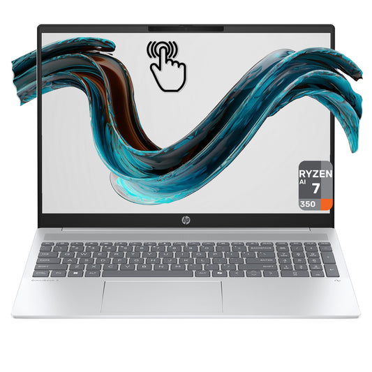 HP OmniBook 5 AI Copilot+ Laptop, Ryzen AI 7 350, 16" 2K (1920x1200) Touchscreen