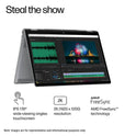 HP OmniBook X Flip 2-in-1 Copilot+ Laptop, Ryzen AI 7-350, 16" 2K (1920x1200) Touchscreen