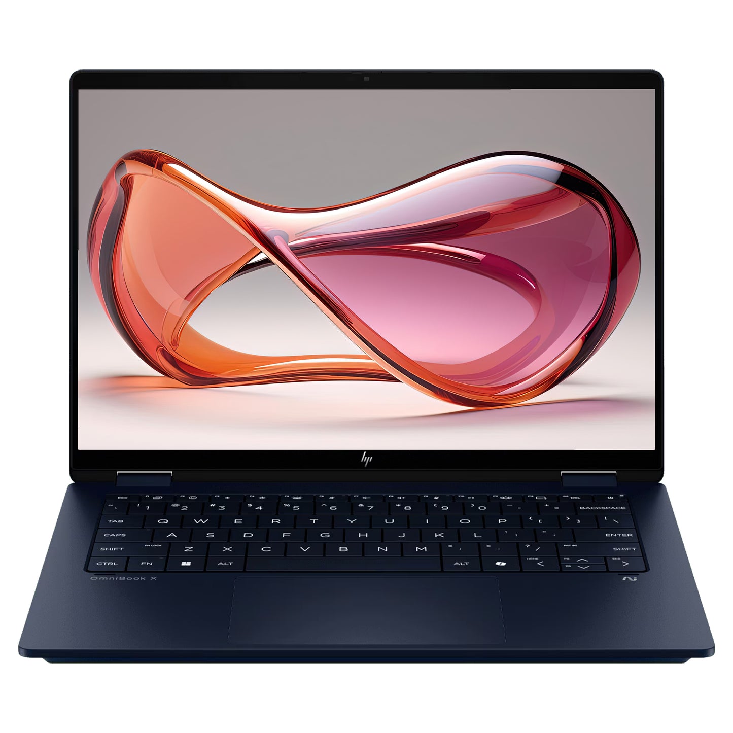 HP OmniBook X Flip 2-in-1 Copilot+ Laptop, Ultra 7-256V, 14" 2K (1920x1200) Touchscreen