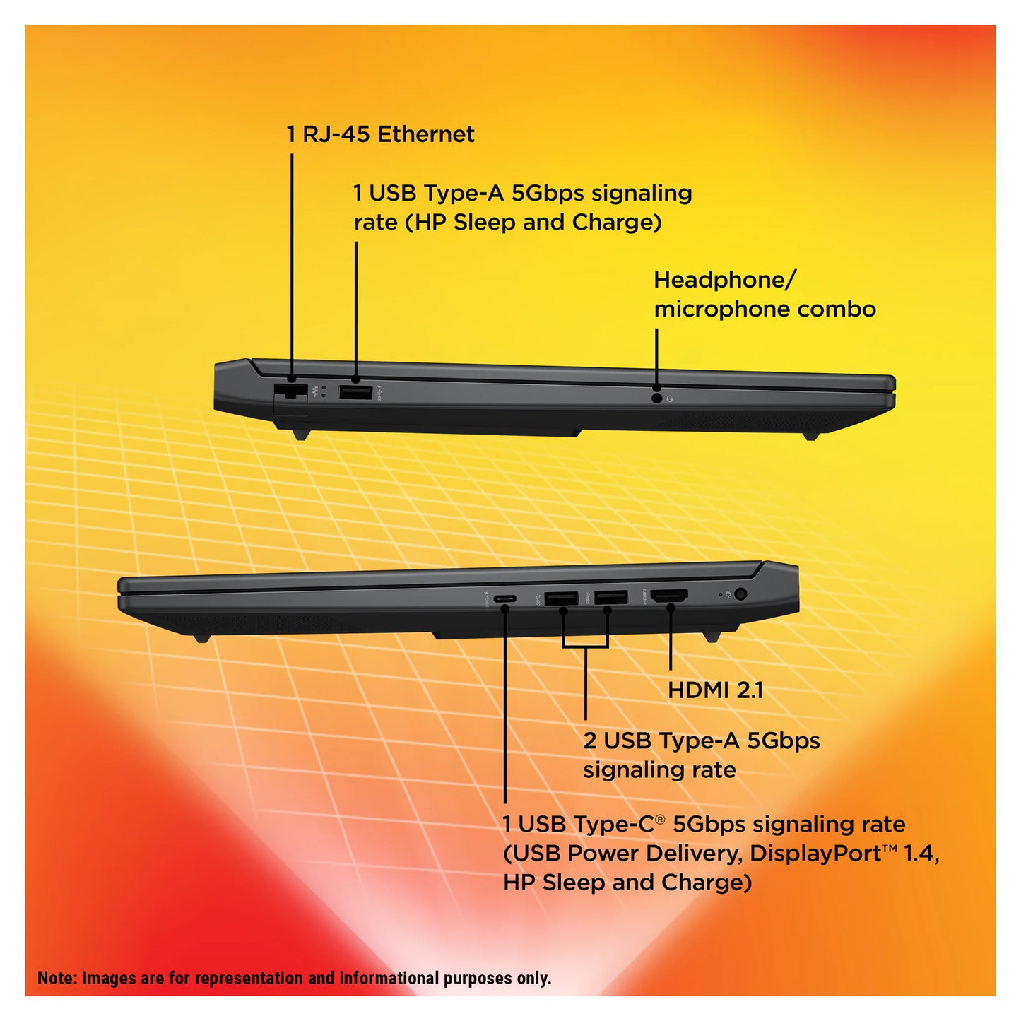 HP Victus Gaming Laptop, Ryzen 7 8845HS,  16.1" FHD, RTX4070 (Used-Like New)