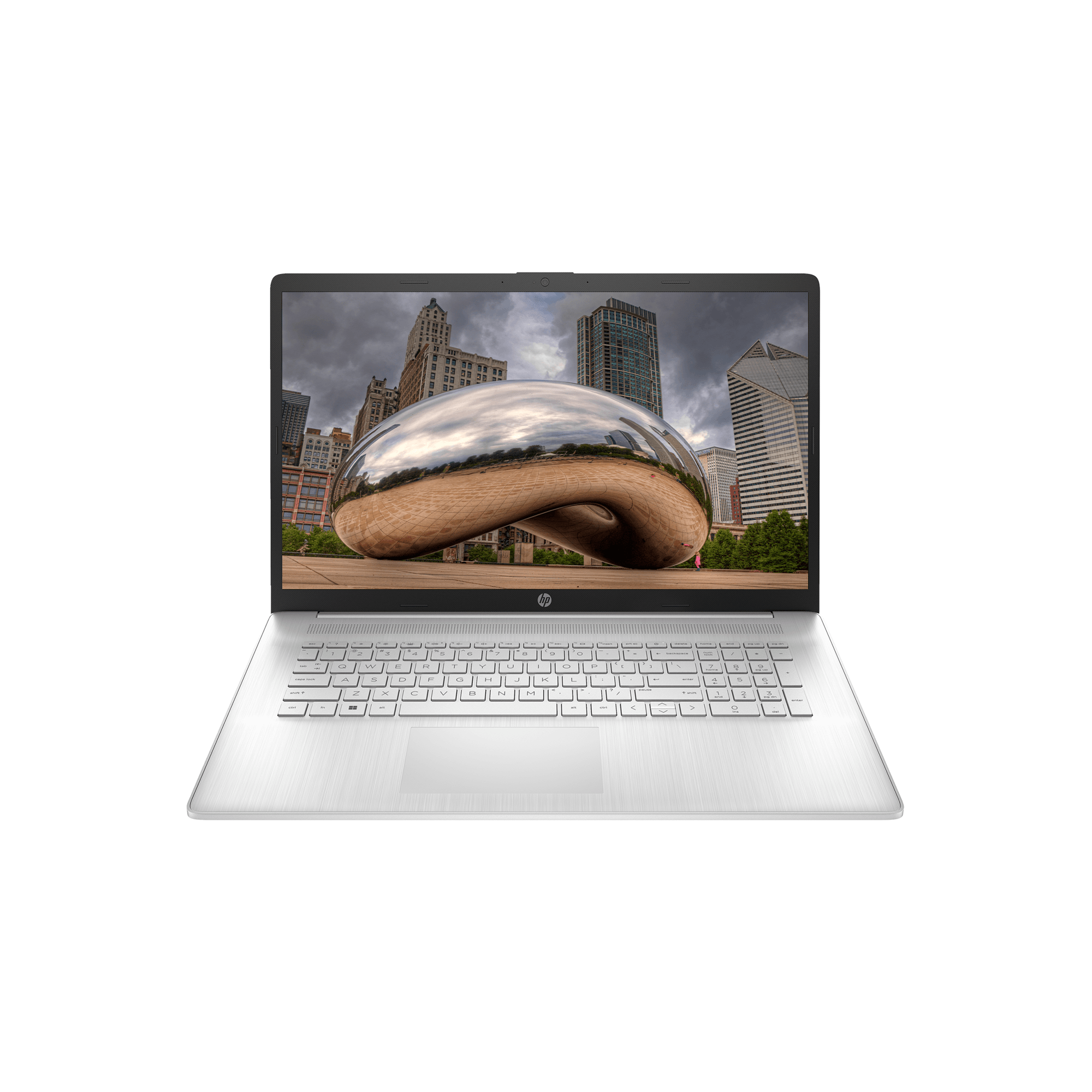 Hp 17t Laptop, Intel Core i7-1165G7, 17.3" HD+ (1600X900) Touch, Windows 11 Home,Silver