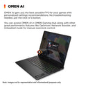 HP OMEN 16 Gaming Laptop, Ultra 9-285H, 16" WQXGA (2560x1600) 240Hz, RTX5070