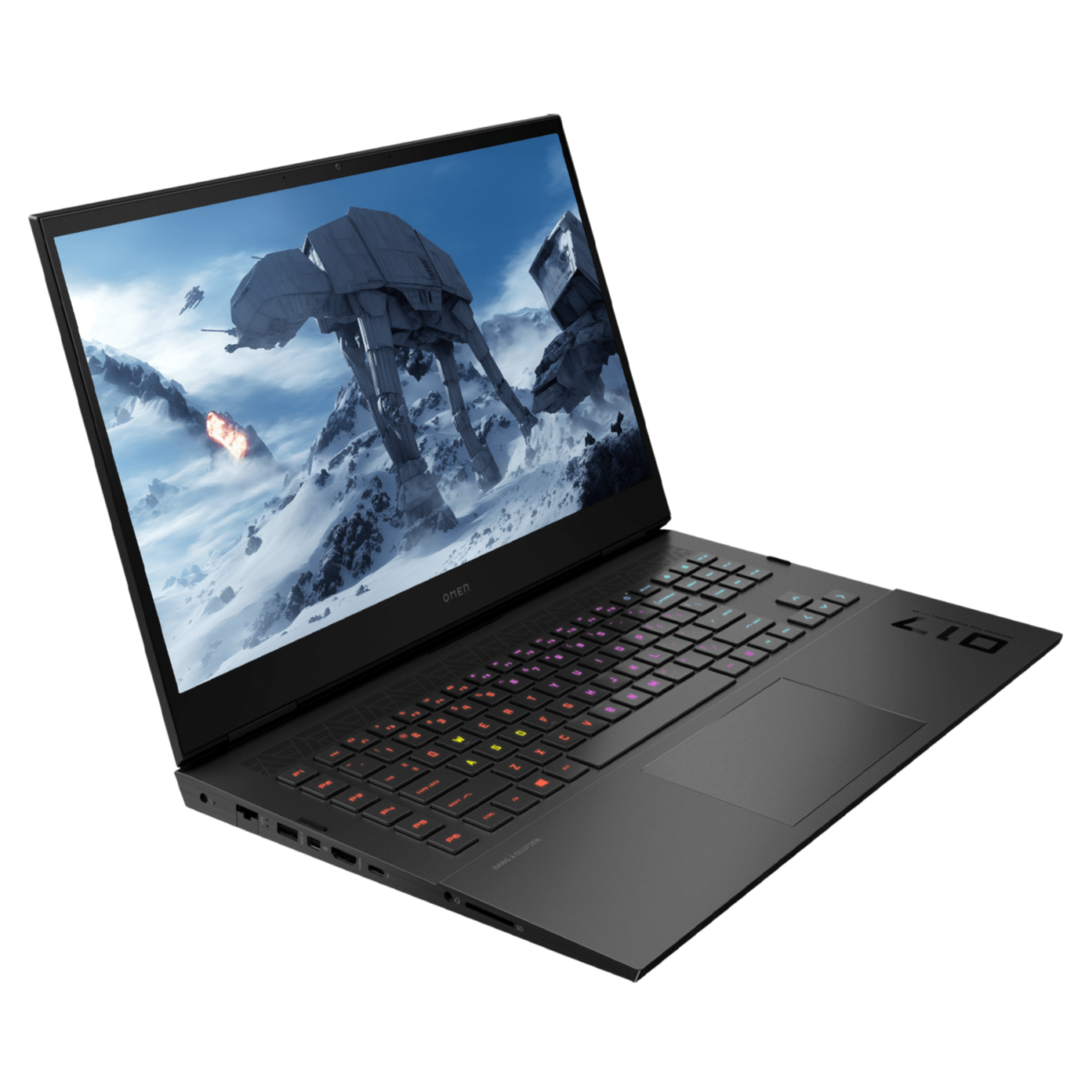 HP OMEN Gaming Laptop, 17.3" FHD Display, 13th Gen Intel Core i7-13700HX, GeForce RTX 4070, Windows 11 Home, Black - Teknoraks