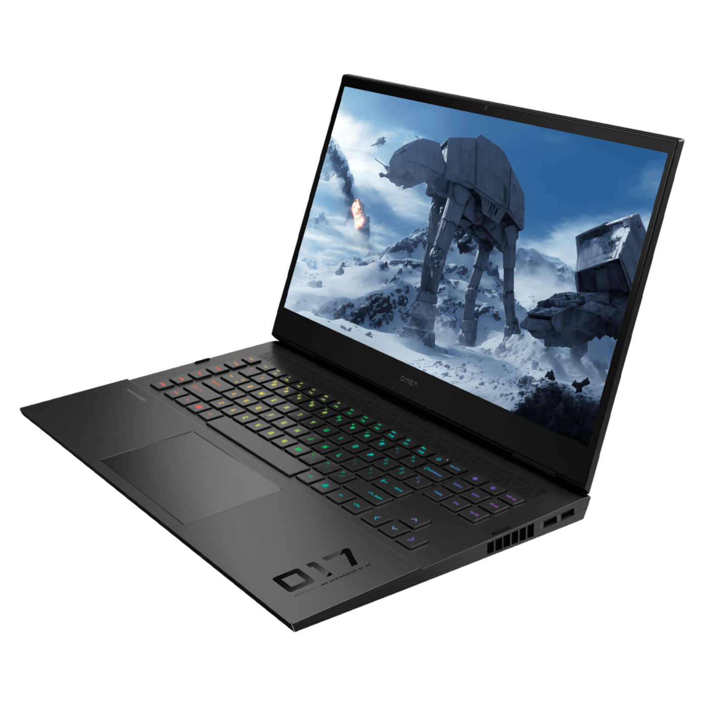 HP OMEN Gaming Laptop, 17.3" FHD Display, 13th Gen Intel Core i7-13700HX, GeForce RTX 4070, Windows 11 Home, Black - Teknoraks