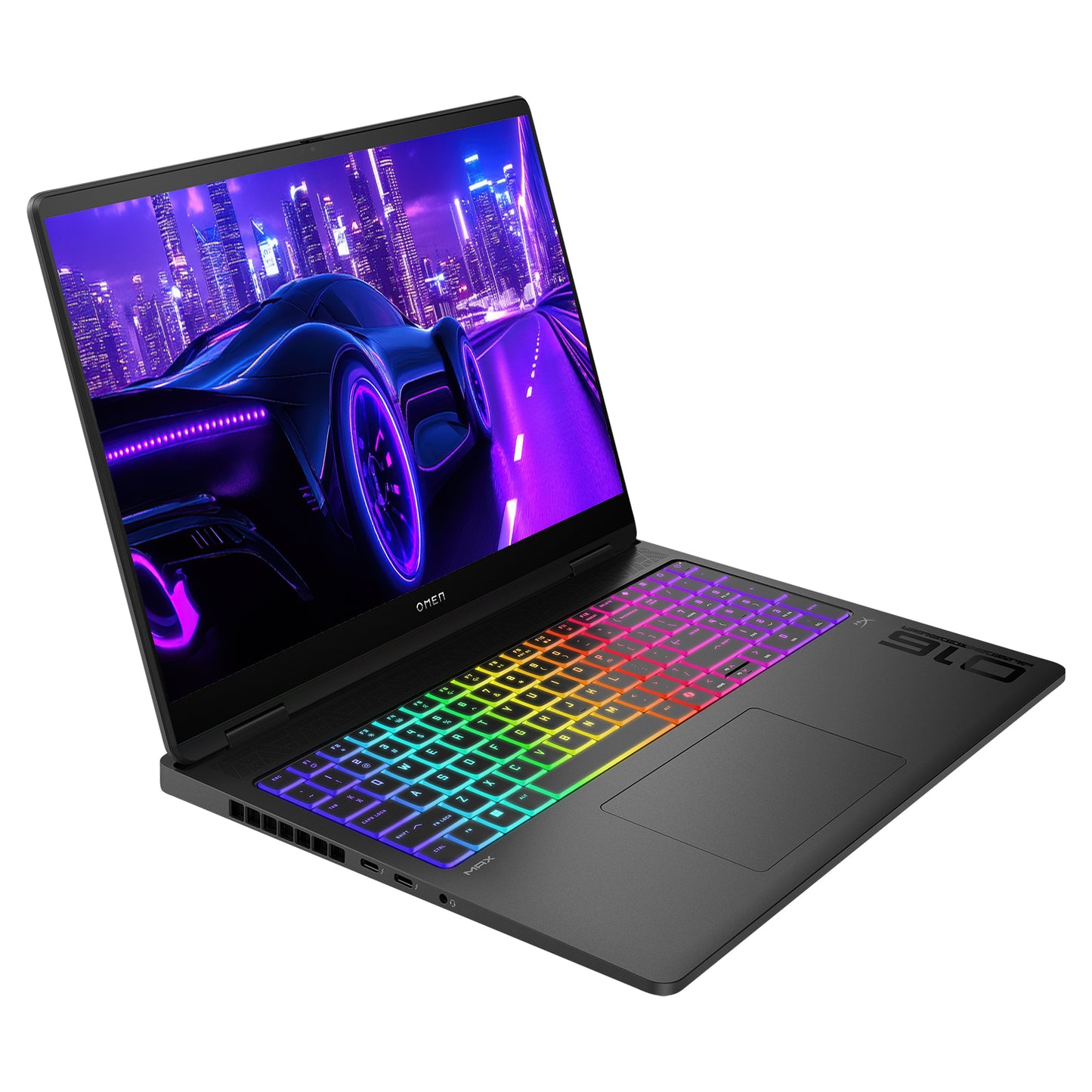 HP OMEN MAX Gaming Laptop, Ultra 9-275HX, 16" WUXGA (1920x1200) 165Hz, RTX5090, 1-zone RGB Backlit Keyboard
