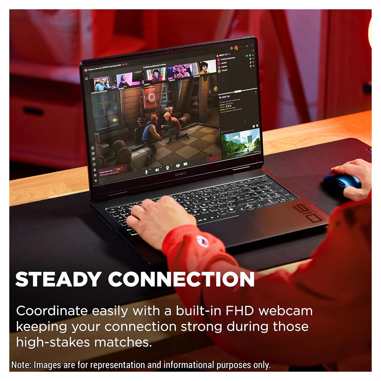 HP OMEN Slim 16 Gaming Laptop,Ultra 9-285H, 16" WQXGA (2560 x 1600) 240Hz, RTX 5070
