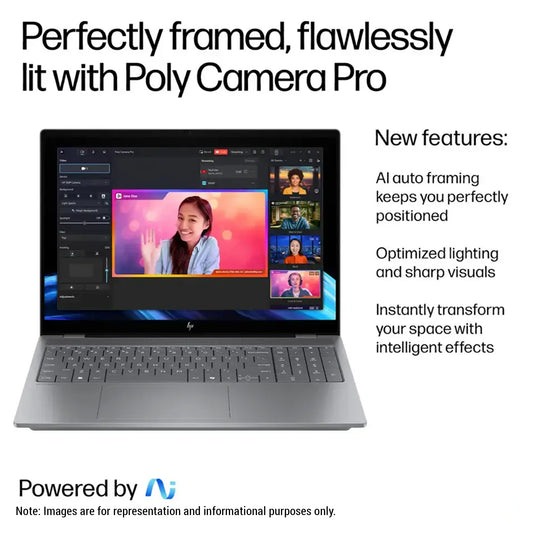 HP OmniBook X AI 16 Laptop, Ultra 7-255H, 16" 2K (2048x1280) OLED Touchscreen, RTX4050
