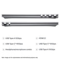 HP OmniBook X AI 16 Laptop, Ultra 7-255H, 16" 2K (2048x1280) OLED Touchscreen, RTX4050