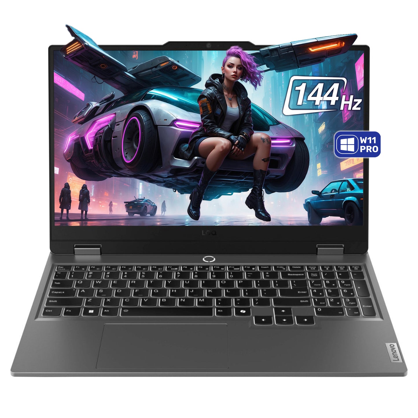 Lenovo LOQ 15 Gaming Laptop, Ryzen 7 8845HS, 15.6" FHD (1920x1080), RTX4060