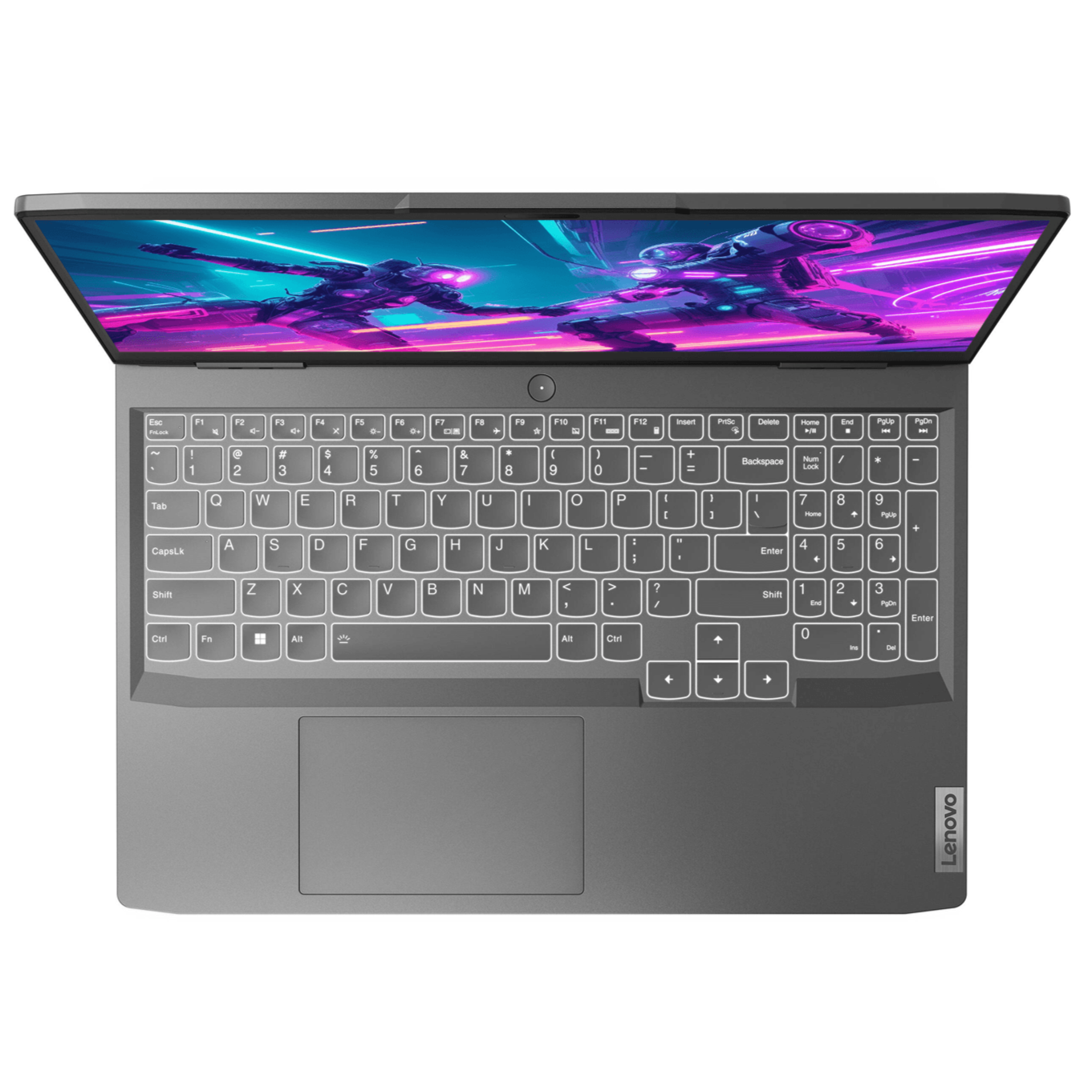 Lenovo LOQ Gaming Laptop, 16" WUXGA Display, Intel Core i5-13500H, RTX NVIDIA GeForce RTX 4050, Windows 11 Home, Grey - Teknoraks