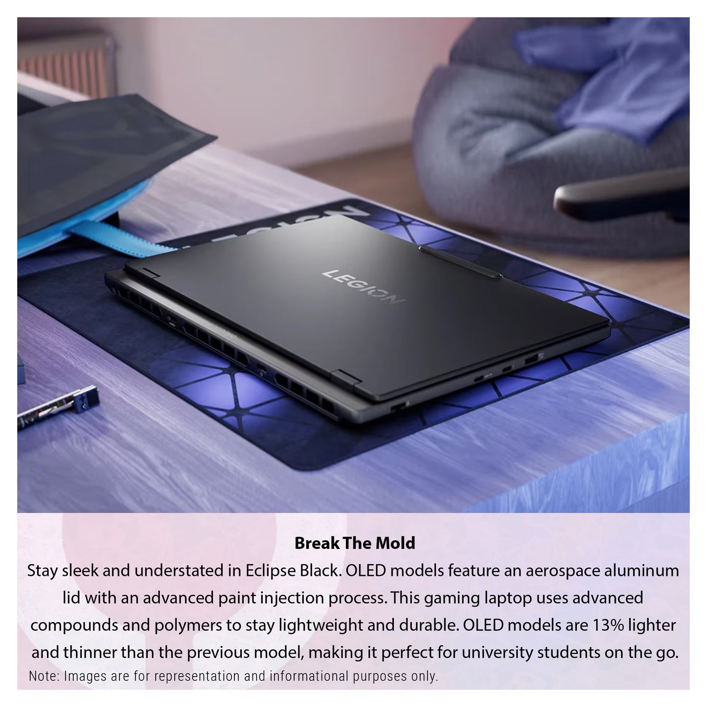 Lenovo Legion 5i AI-Powered Gaming Laptop, i7-14700HX, 15.1" WQXGA (2560x1660), RTX 5060, 24-Zone RGB Backlit