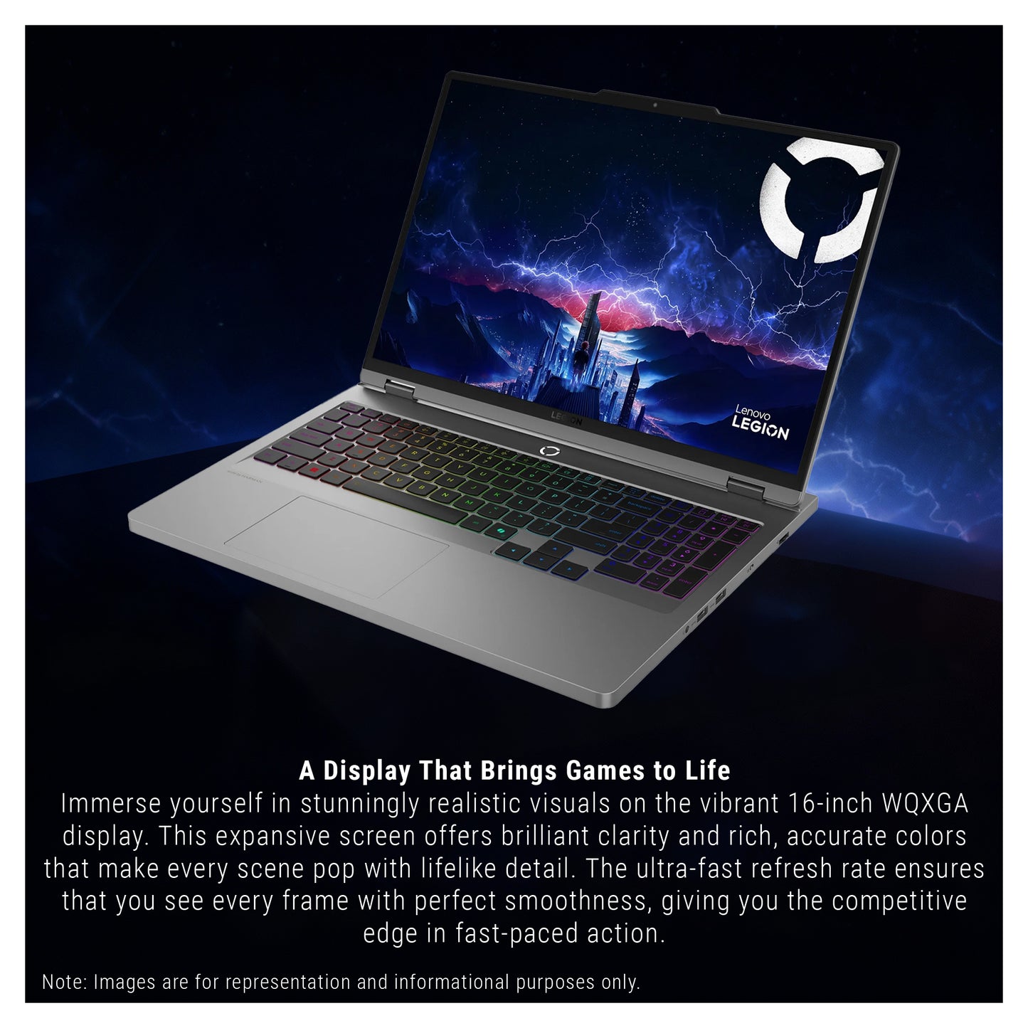 Lenovo Legion 5i Gaming Laptop, Ultra 9-275HX, 16" WQXGA (2560x1600), RTX5060 (Used-Like New)