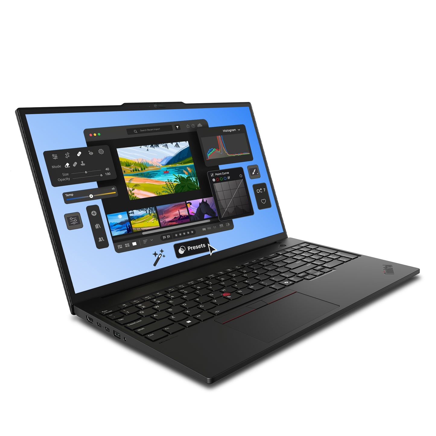 Lenovo ThinkPad P16s Gen 4 Mobile Workstation, 16" WQUXGA (3840x2400) OLED Touchscreen, RTX PRO 500, Backlit Keyboard, W11 Pro