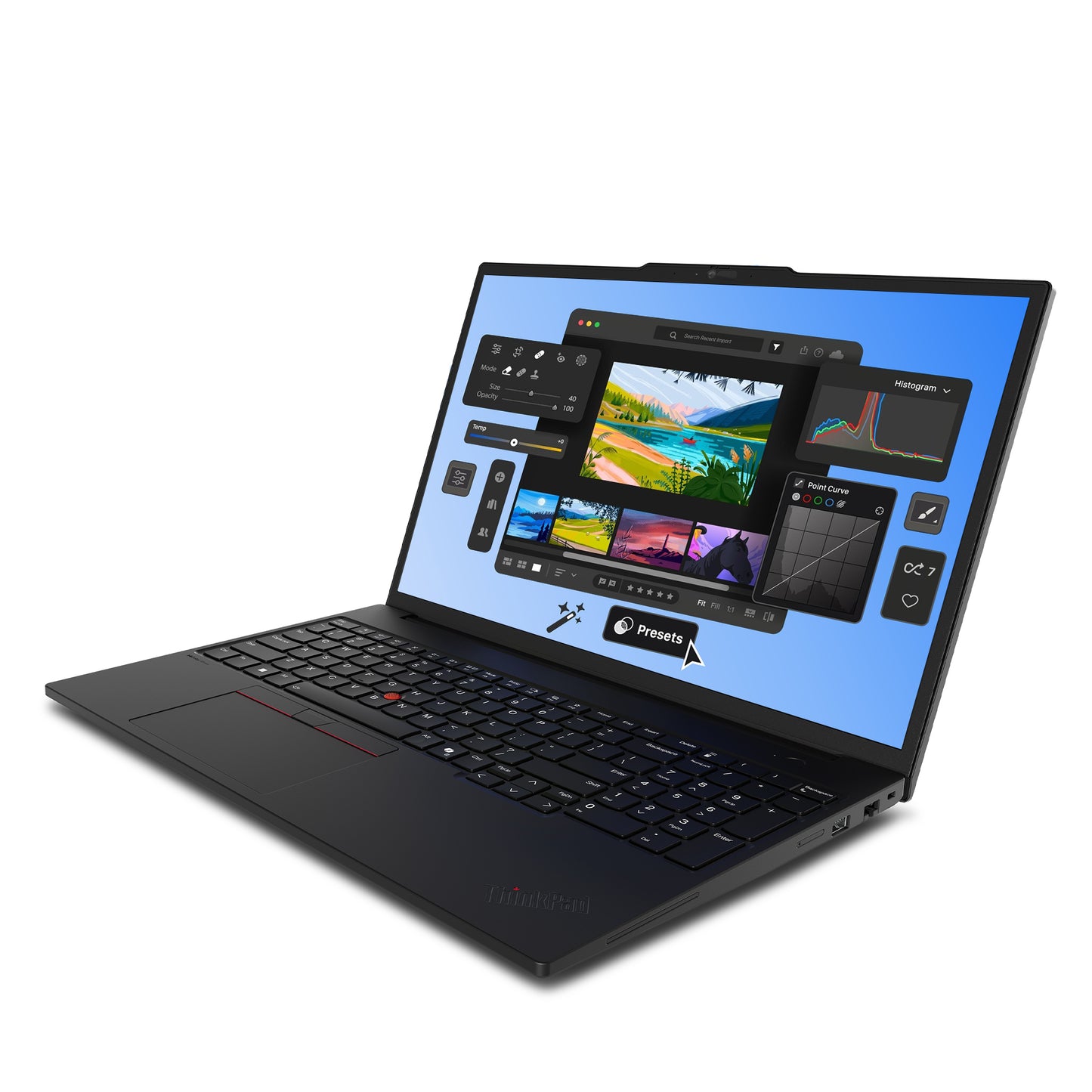 Lenovo ThinkPad P16s Gen 4 Mobile Workstation, 16" WQUXGA (3840x2400) OLED Touchscreen, RTX PRO 500, Backlit Keyboard, W11 Pro