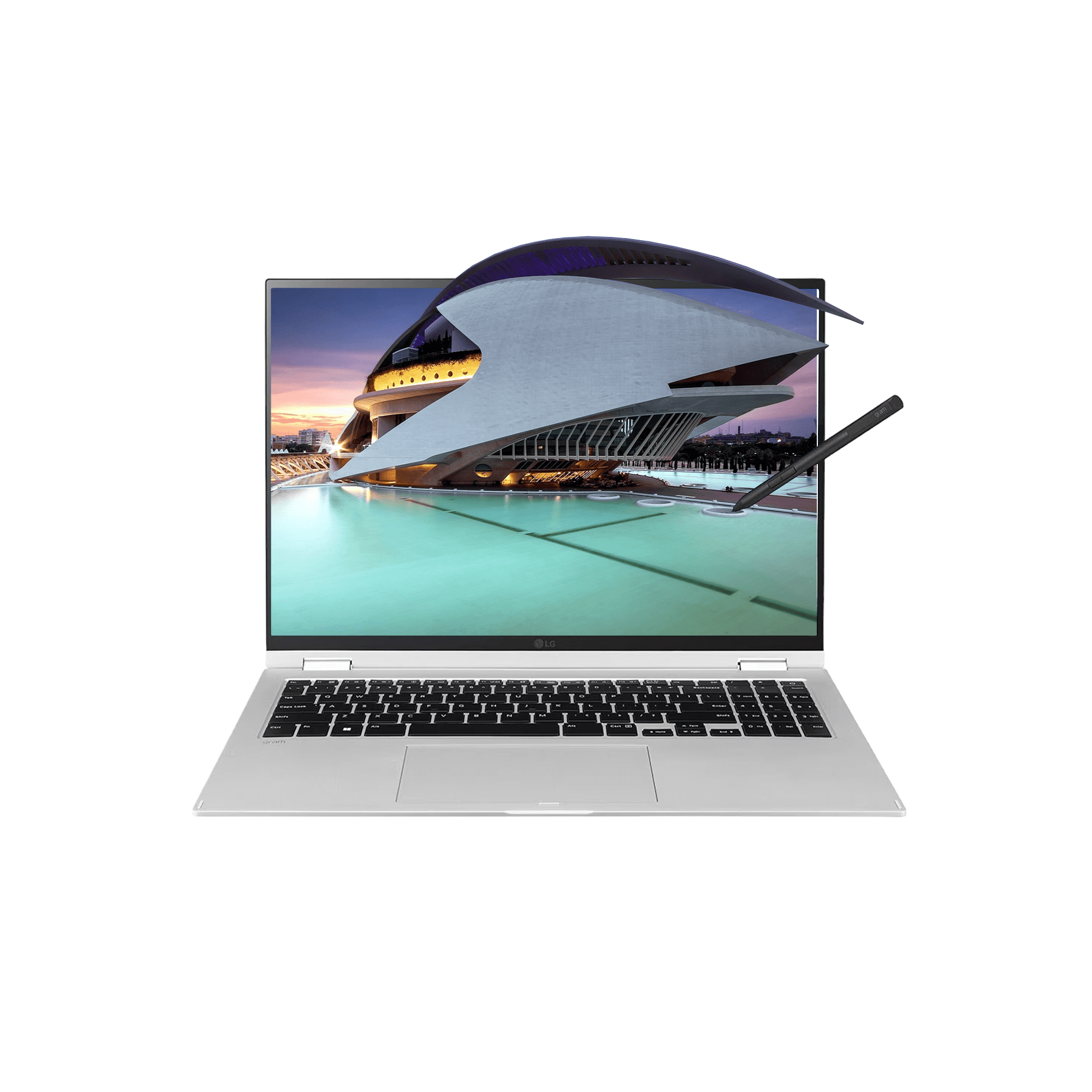 LG Gram 2-in-1 Convertible Laptop, Intel Core i7-1260P, 16" WQXGA Touch,  Windows 11 Home