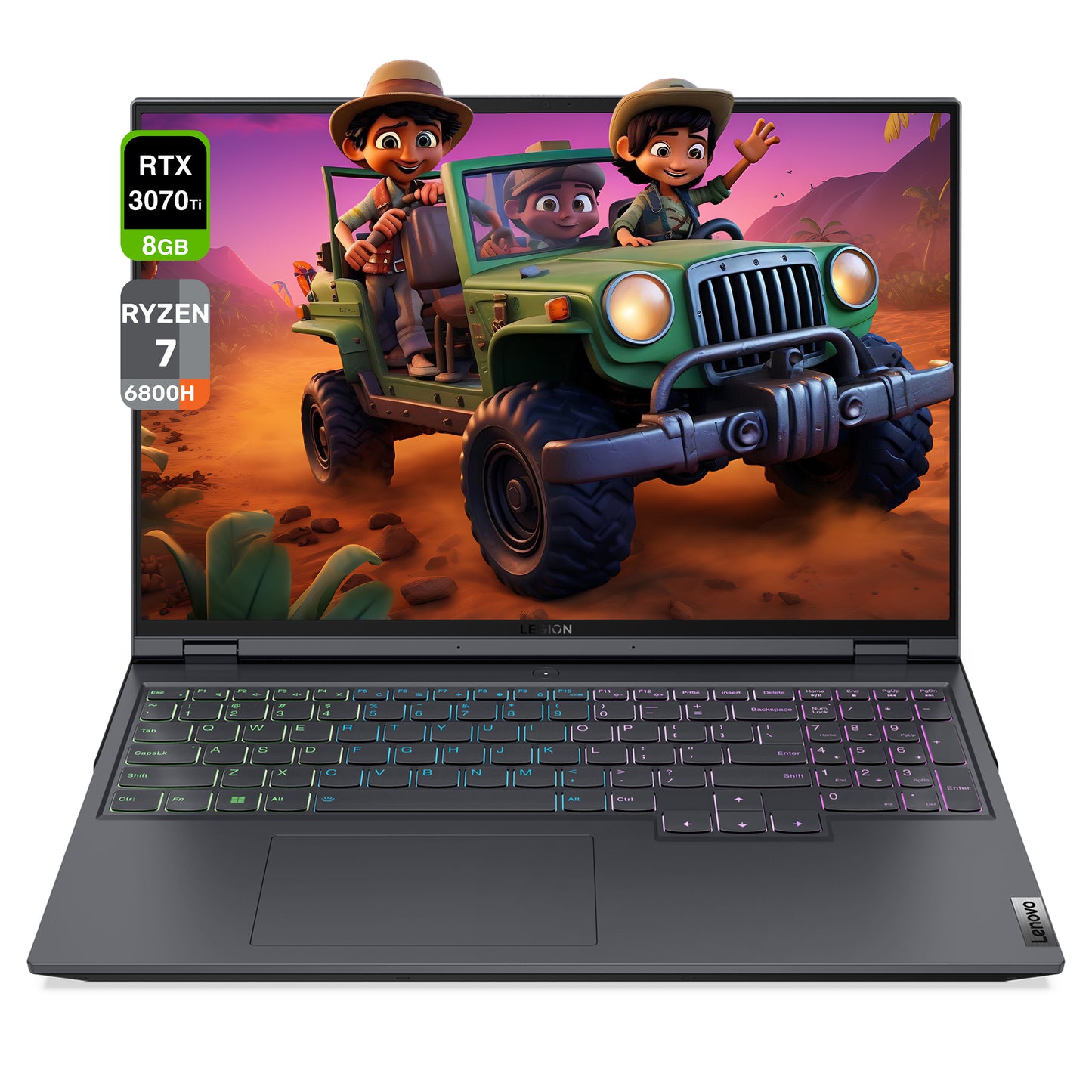 Lenovo Legion 5 Pro Gaming Laptop, Ryzen 7 6800H, 16" WQXGA (2560x1600) 165Hz, RTX3070 Ti