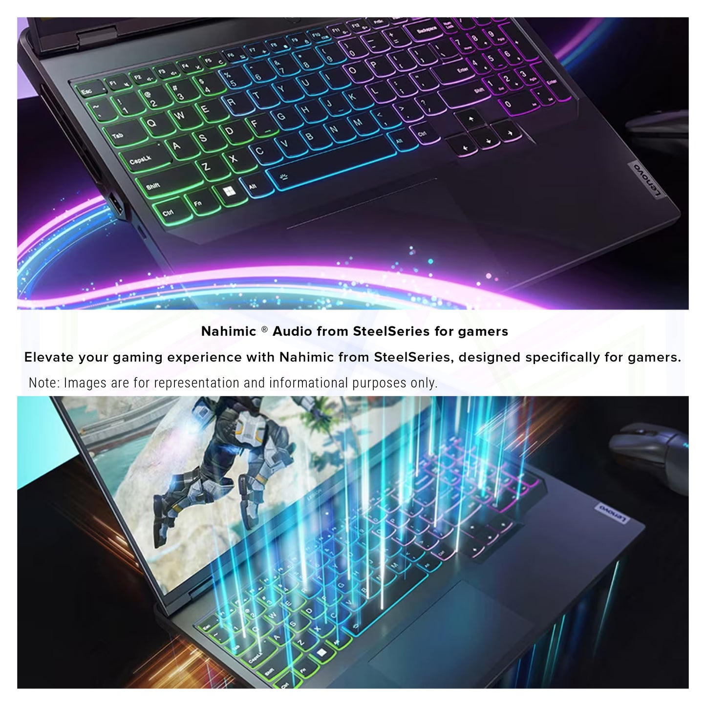 Lenovo Legion Pro 5 Gaming Laptop, Ryzen 7 7745HX, 16" WQXGA, RTX4060, W11 Home