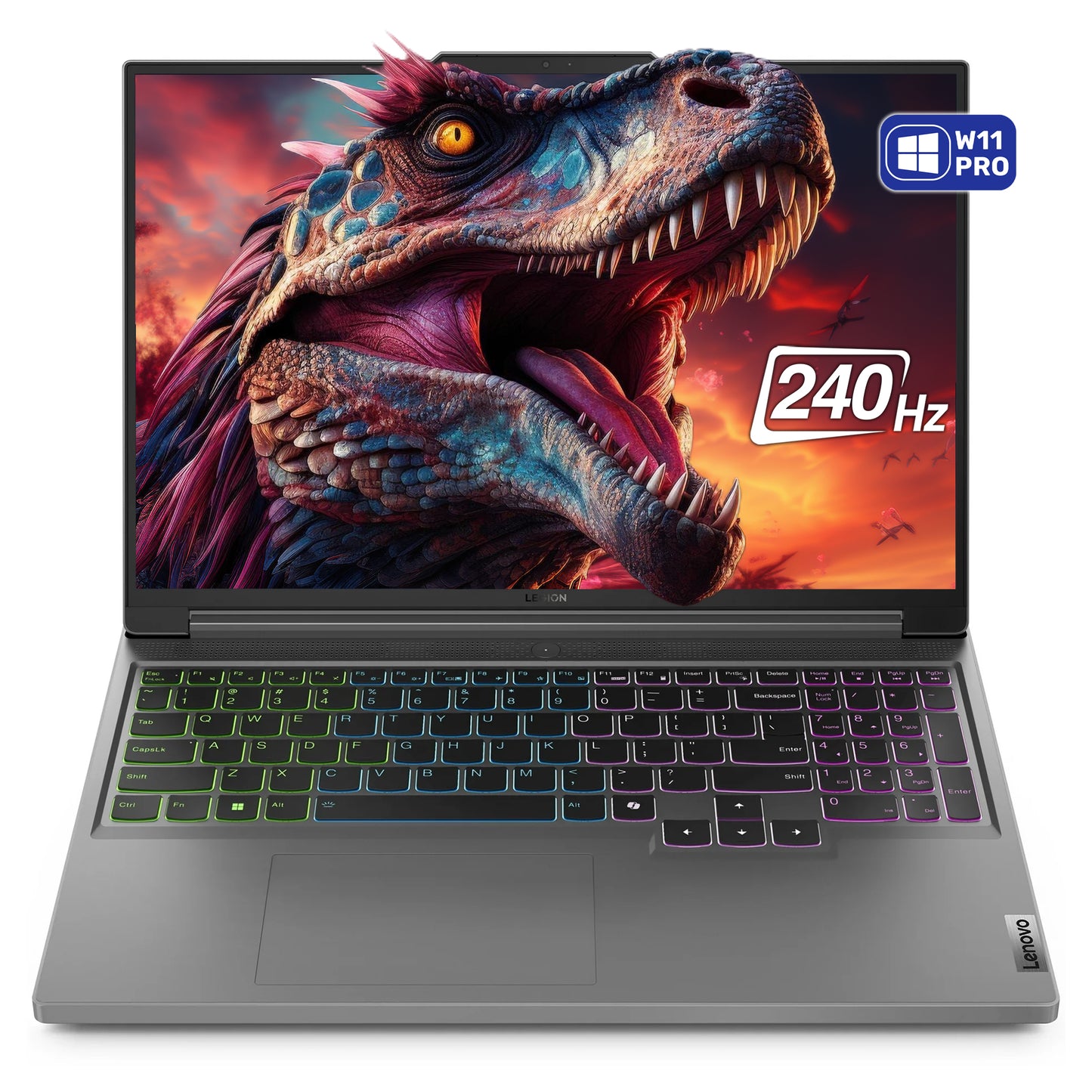 Lenovo Legion Slim 5 Gaming Laptop, Ryzen 7 8845HS, 16" WQXGA (2560x1600), RTX4060