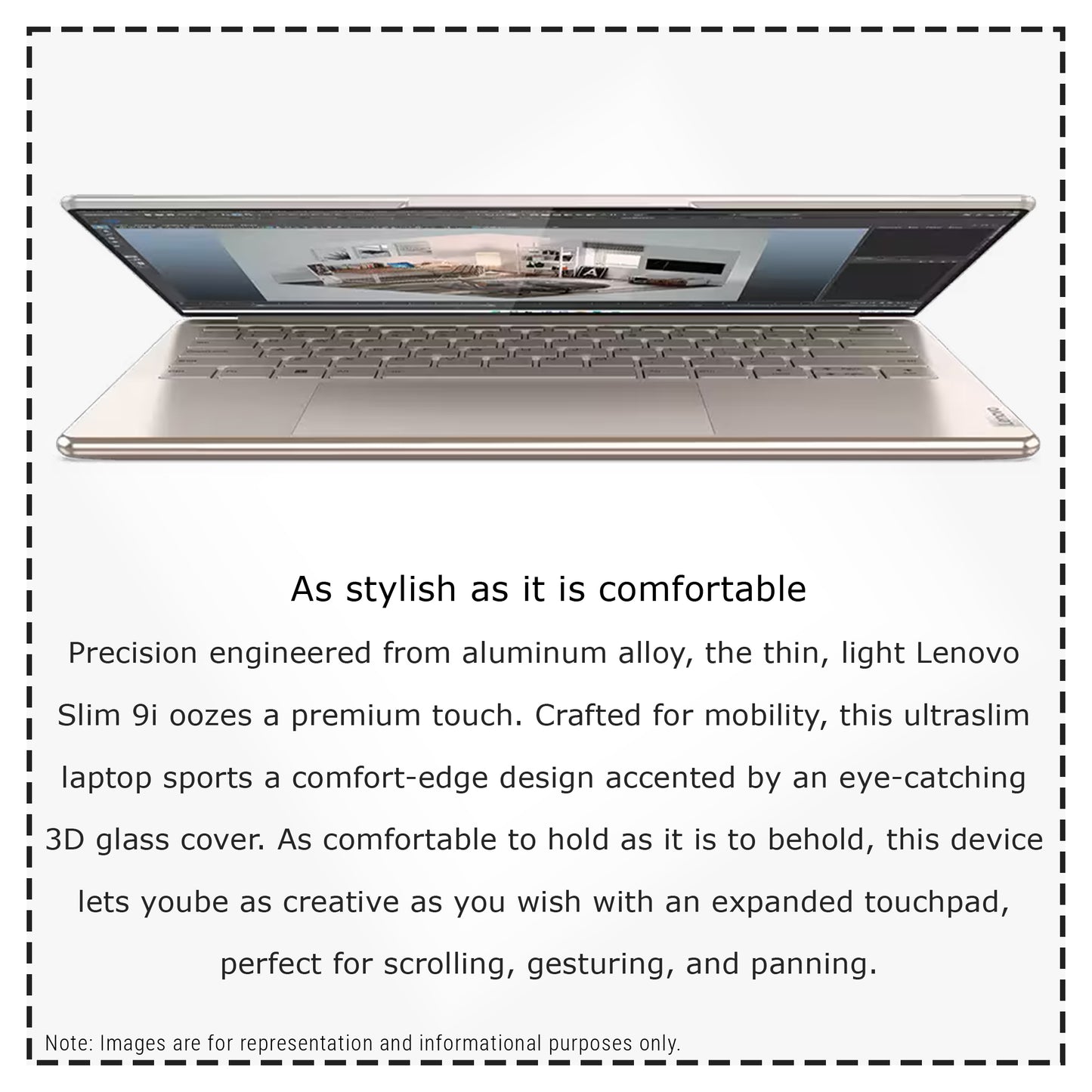 Lenovo Slim 9 Business Laptop, i7-1280P, 14" 4K OLED Touch, Intel Iris Xe Graphics, W11 Home