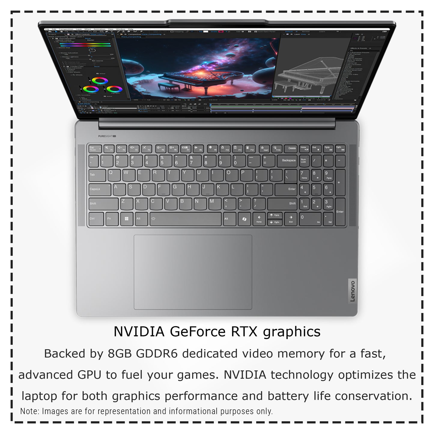 Lenovo Yoga Pro 9i Laptop, Ultra 9-185H, 16" 3.2K, Touchscreen (Used-Like New)