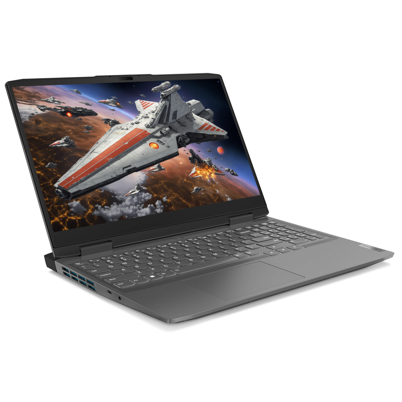 Lenovo LOQ Gaming Laptop, 15.6" FHD Display,  AMD Ryzen 5 7640HS,  NVIDIA GeForce RTX 3050, Windows 11 Home, Storm Grey