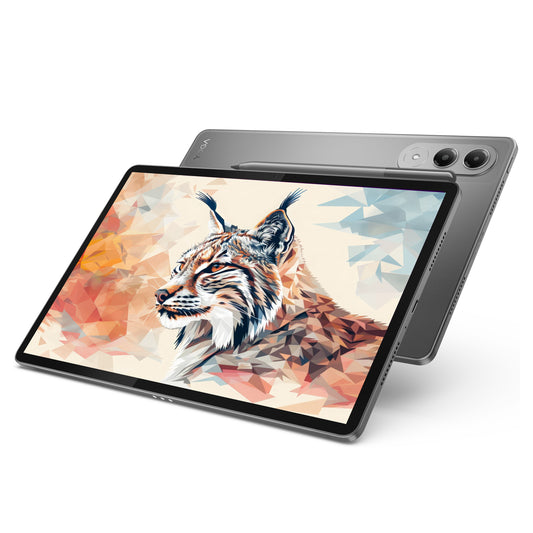 Lenovo - Yoga Tab - 11.1" 3.2K Tablet - 12GB RAM - 256GB UFS - with Keyboard + Pen - Luna Grey -ZAG60266US