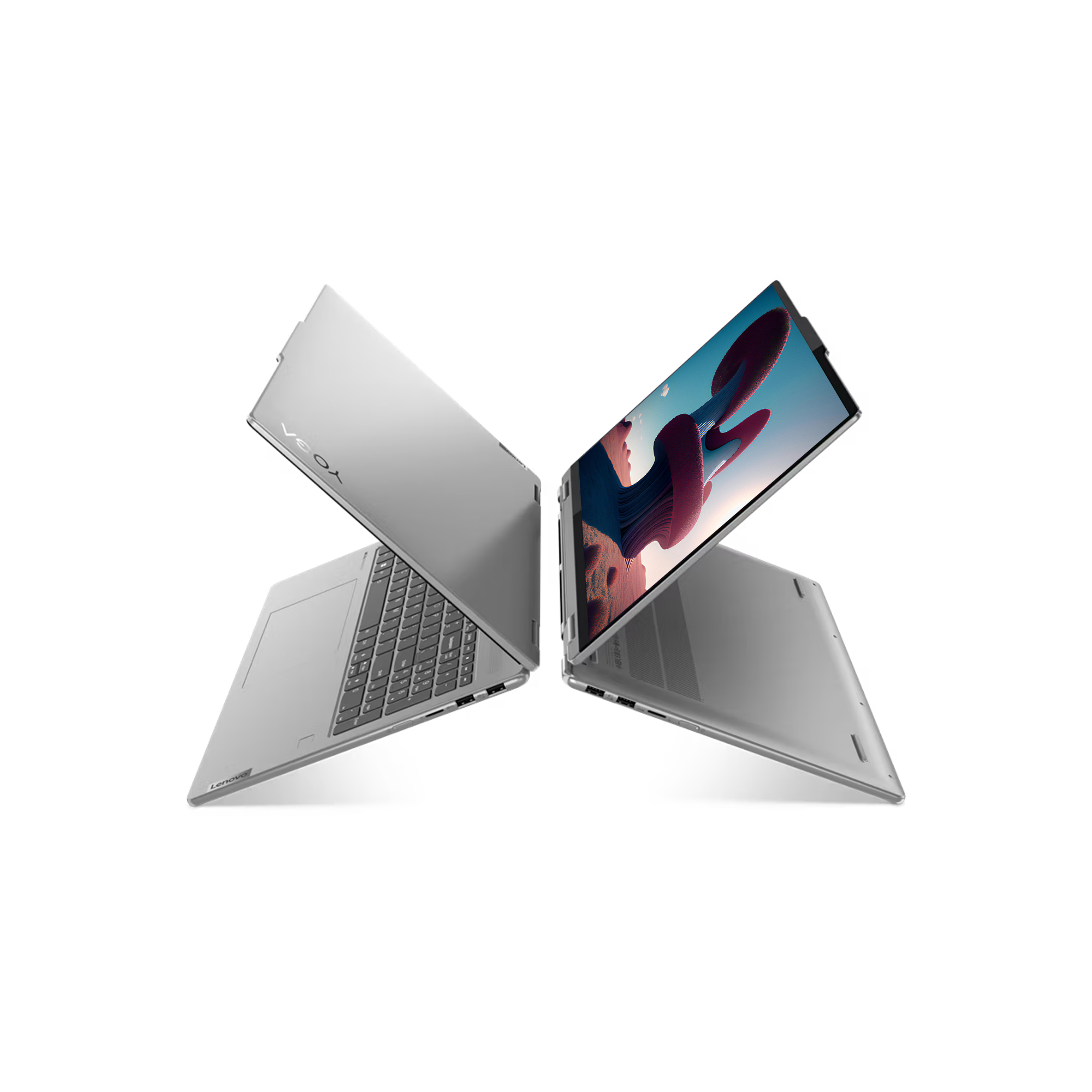 Lenovo Yoga 7 Laptop, 16" WUXGA Display, AMD Ryzen 7 7735U, AMD Radeon, Storm Grey, Windows 11 Pro