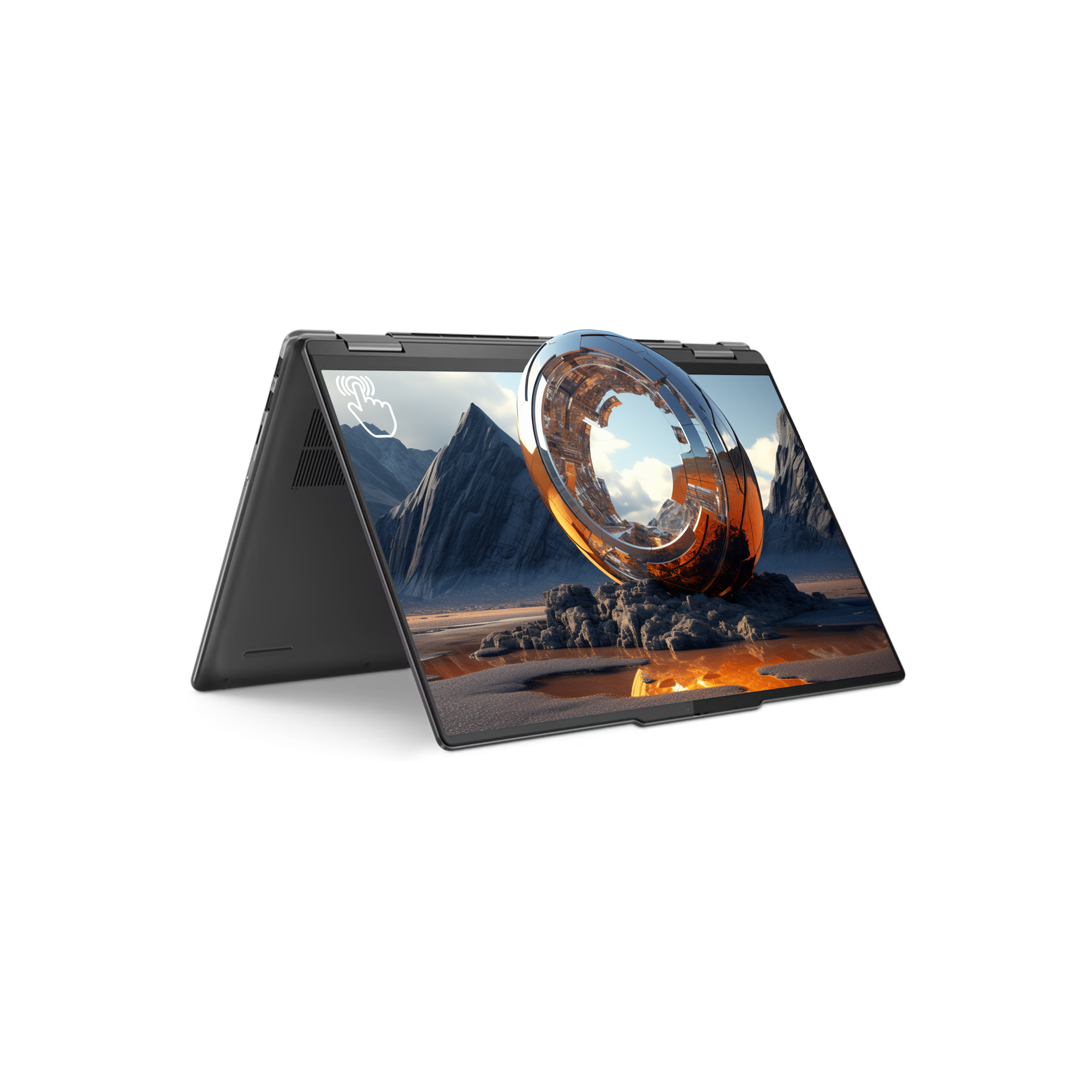 Lenovo Yoga 7i Laptop, 16" WUXGA 2 in 1 TouchScreen, Intel Core i5-1335U, Intel Iris Xe Graphics, Windows 11 Home, Storm Grey