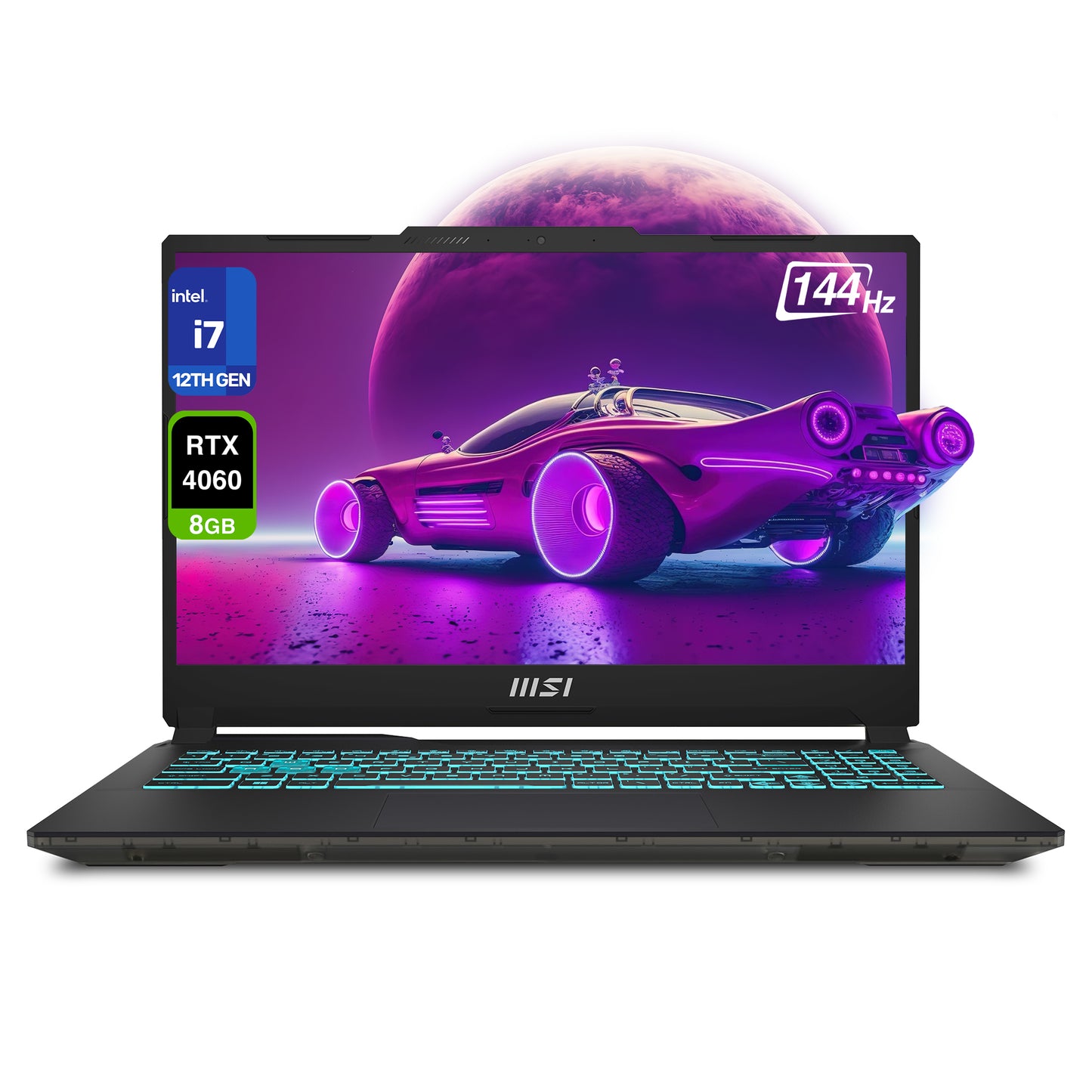 MSI Cyborg 15 Cyborg Gaming Laptop, i7-12650H,15.6" FHD (1920x1080), RTX4060 (Used-Like New)