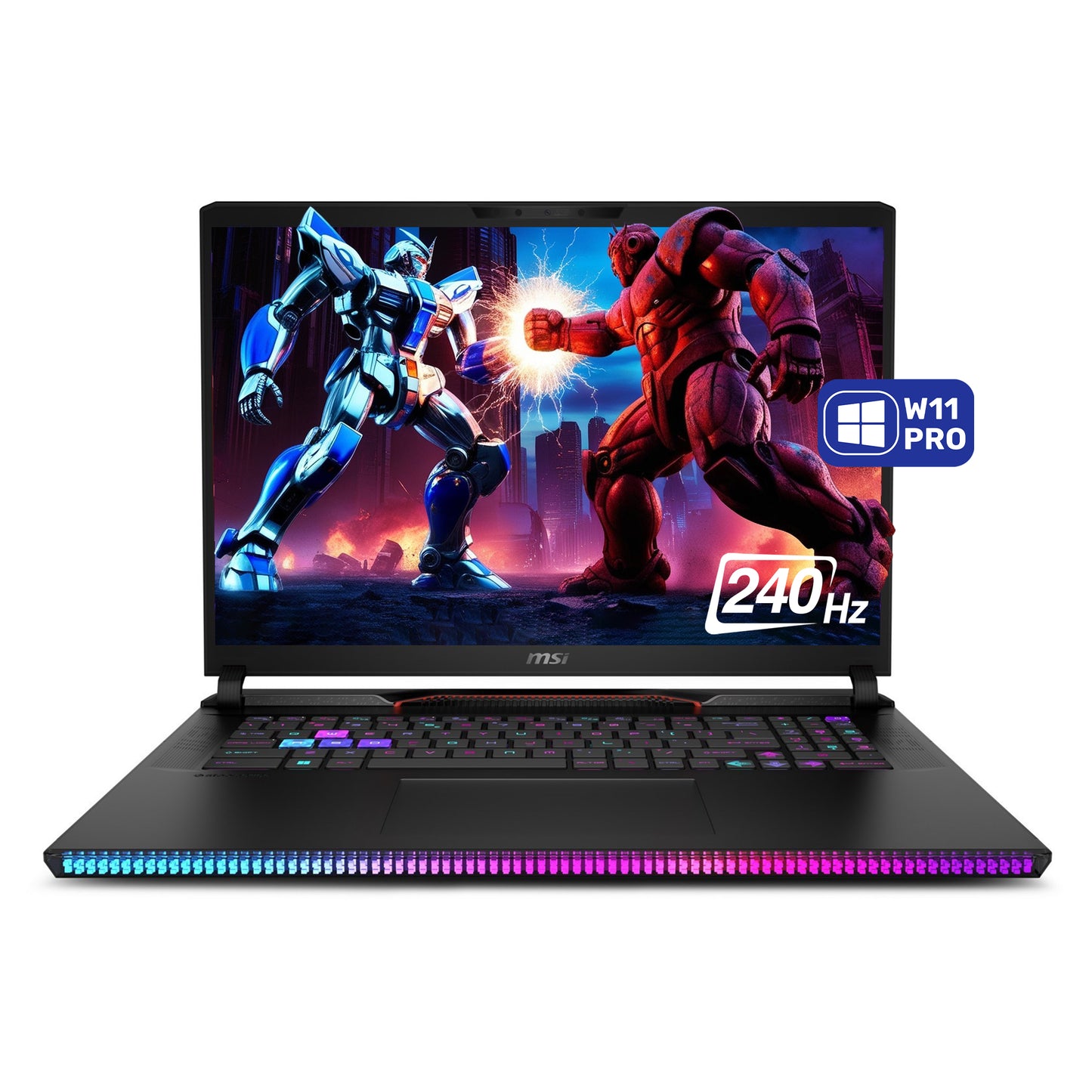 MSI Raider 17 Gaming Laptop, i9-13950HX, 17" QHD+ (2560x1600),  RTX4080