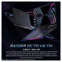 MSI Raider 17 Gaming Laptop, i9-13950HX, 17" QHD+ (2560x1600),  RTX4080, W11Home