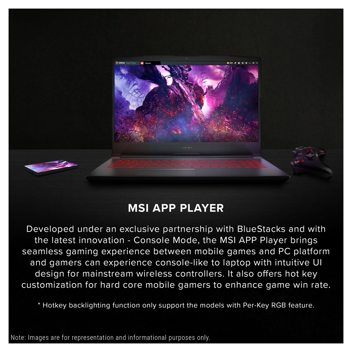 MSI Katana 15 Gaming Laptop, Ryzen 9 8945HS, RTX4070