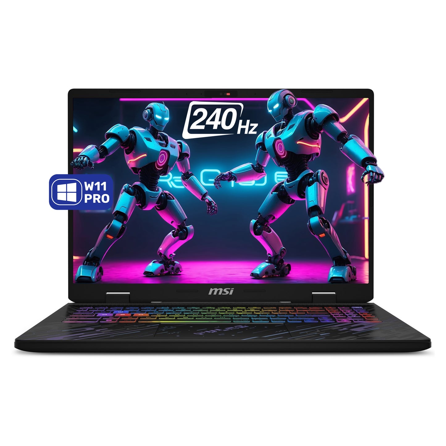 MSI Pulse 16 AI Gaming Laptop, Ultra 9-185H, 16" QHD+ (2560x1600), RTX4070