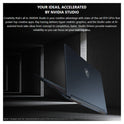 MSI Stealth 16 AI Gaming Laptop, Ultra 9-185H,16" QHD+ (2560x1600) 240Hz RTX 4070, W11 Pro (Used-Like New)