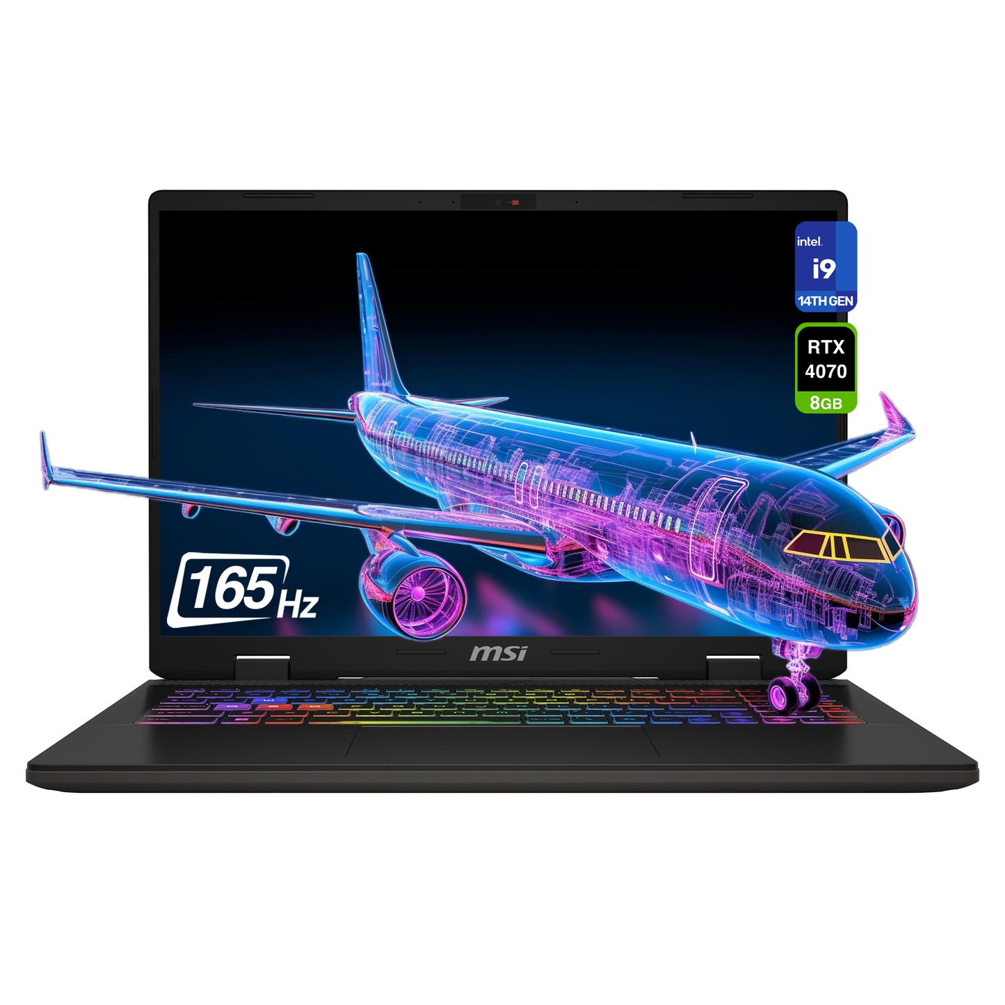 MSI Sword 17 HX Gaming Laptop, i9-14900HX, 17" FHD+ (1920x1080), RTX4070