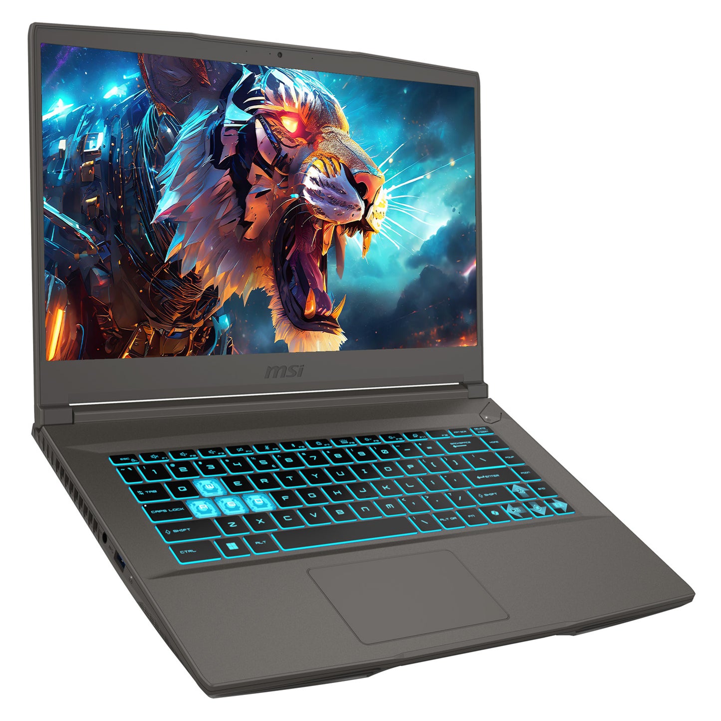 MSI Thin A15 Gaming AI Laptop, Ryzen 9 8945HS, 15.6" FHD (1920x1080) 144Hz, RTX4060, W11Pro (Used-Like New)