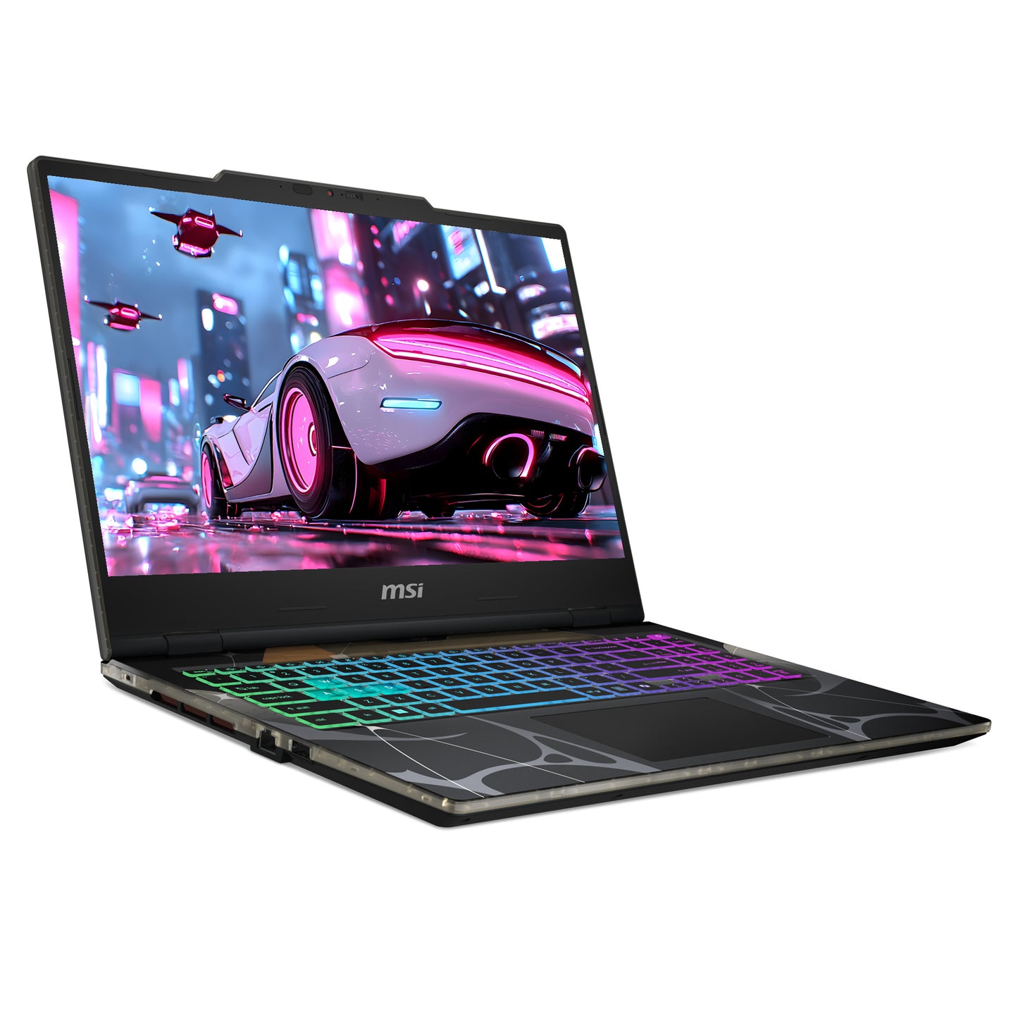 MSI Cyborg 15 Gaming Laptop, Intel 7-240H, 15.6" FHD (1920x1080) 144Hz IPS, RTX5060, 4-zone RGB Keyboard