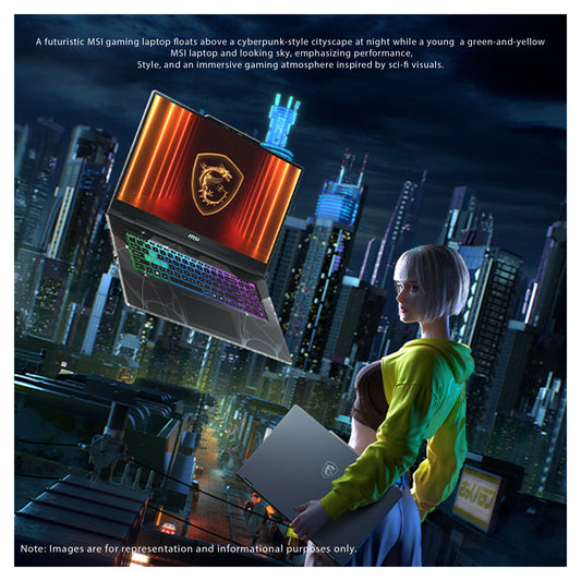 MSI Cyborg 17 Gaming Laptop, 7-240H, 17.3" FHD (1920x1080) 144Hz, RTX 5060