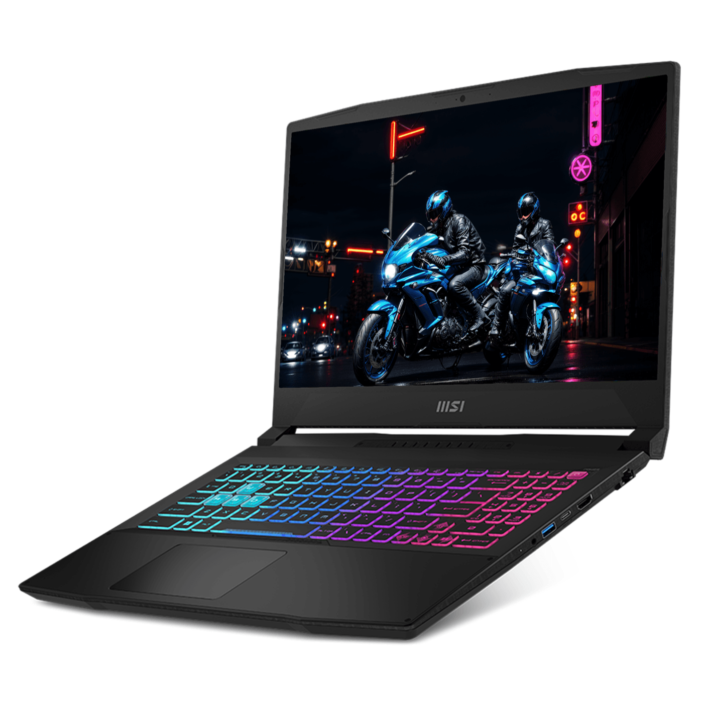 MSI Katana 15 Gaming Laptop, 15.6" FHD Display, 13th Gen Intel Core i7, NVIDIA GeForce RTX 4070, Windows 11 Home, Black - Teknoraks