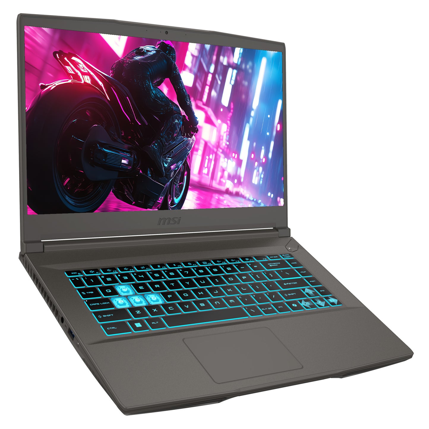 MSI Thin 15 Gaming Laptop, i5-13420H, 15.6" FHD (1920x1080) 144Hz, RTX 3050