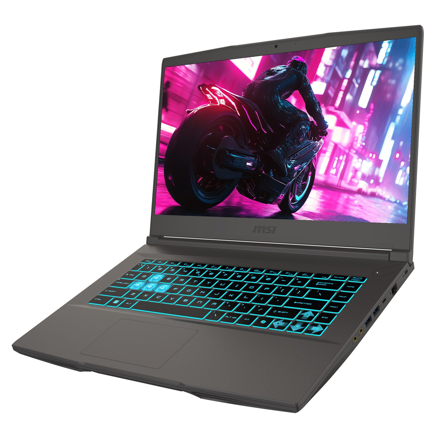 MSI Thin 15 Gaming Laptop, i5-13420H, 15.6" FHD (1920x1080) 144Hz, RTX 3050