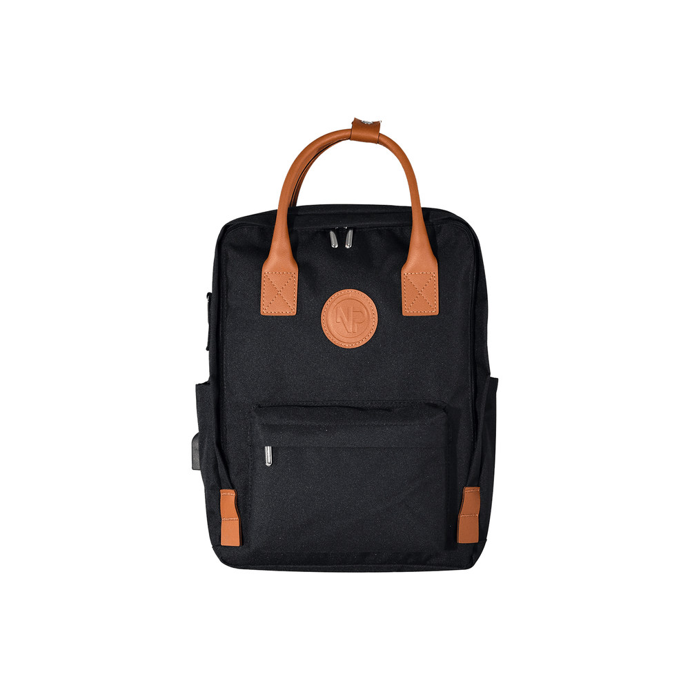 NPO DL01 Laptop Backpack, With USB Charging Port, Fits 16"