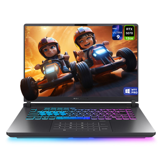 ASUS ROG Strix G16 Gaming Laptop, Ultra 9-275HX, 16" (2560x1600) 240Hz, RTX 5070, W11 Pro (Used-Good)